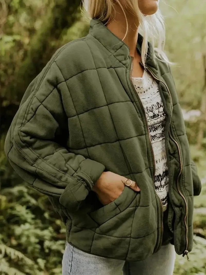 Josiane | Lined jacket with an elegant oversize look