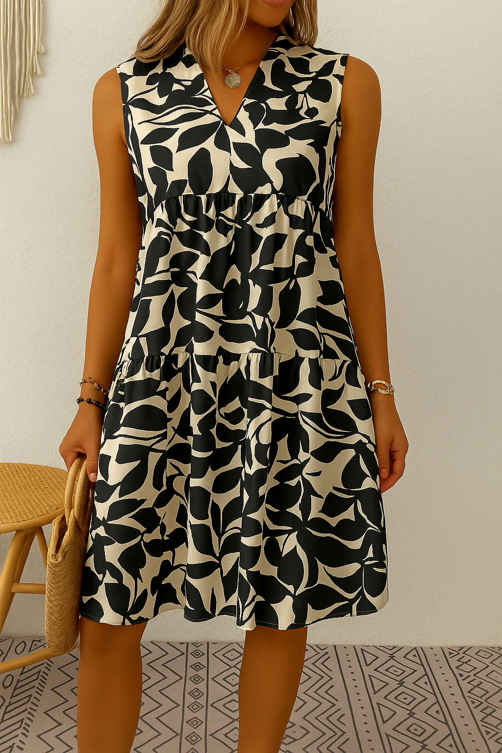 Sunelva – Summery and elegant midi dress