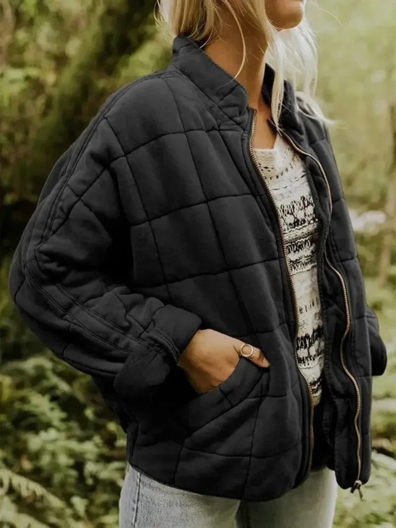 Josiane | Lined jacket with an elegant oversize look