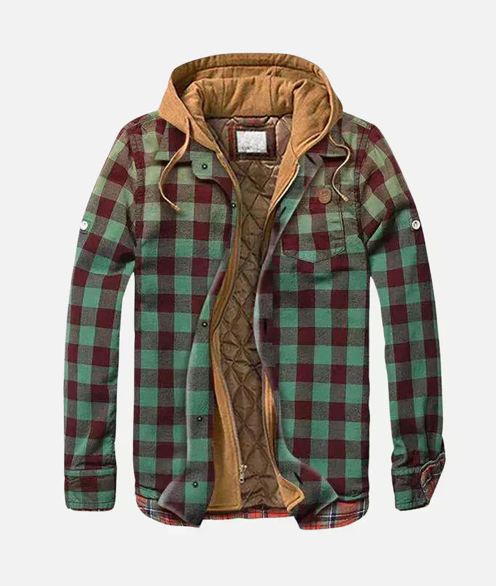 Alain – Patchwork jacket in checks