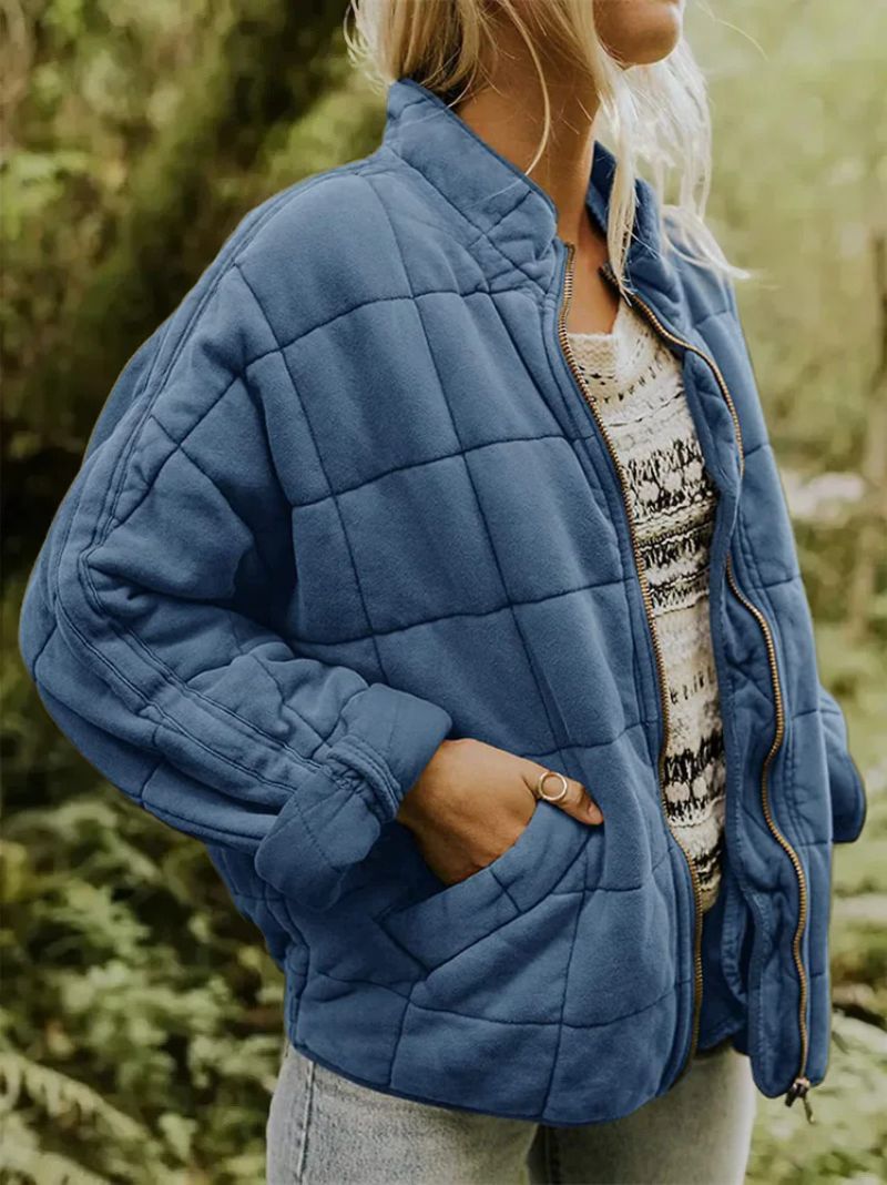 Josiane | Lined jacket with an elegant oversize look