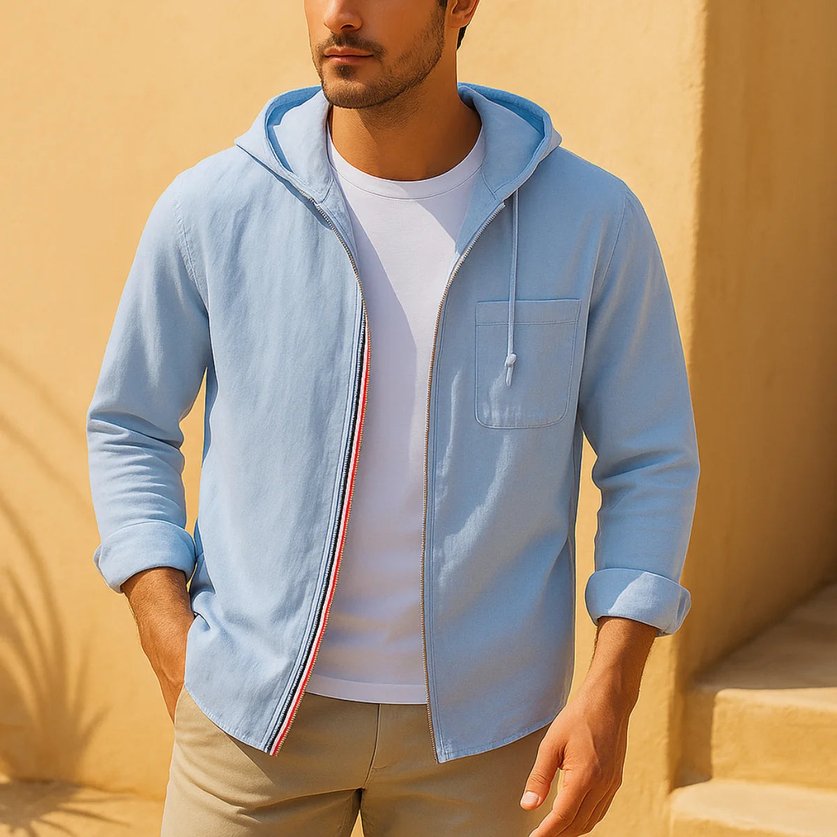 Casa Linen Hoodie 