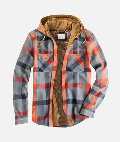 Alain – Patchwork jacket in checks