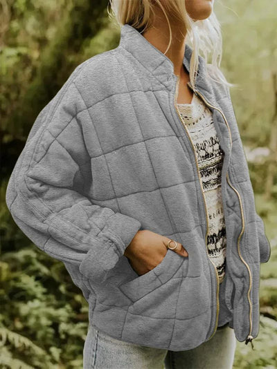 Josiane | Lined jacket with an elegant oversize look