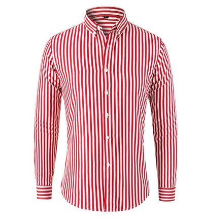 Melker – Striped men's shirt – Smart &amp; Confident