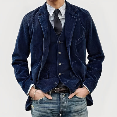 Nordvaro | Kurtka i kamizelka w stylu vintage