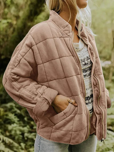 Josiane | Lined jacket with an elegant oversize look