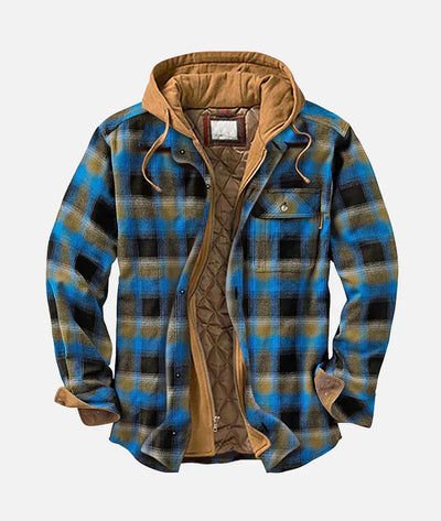 Alain – Patchwork jacket in checks