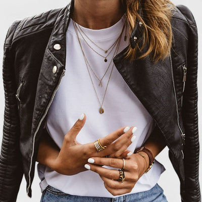 Nordvaro | Elegant Leather Jacket