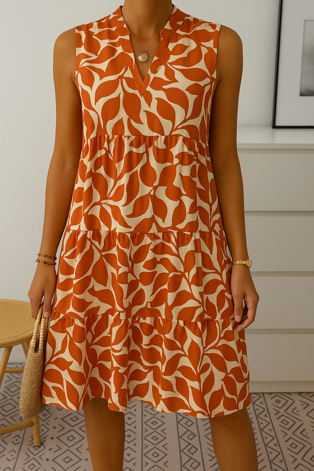 Sunelva – Summery and elegant midi dress
