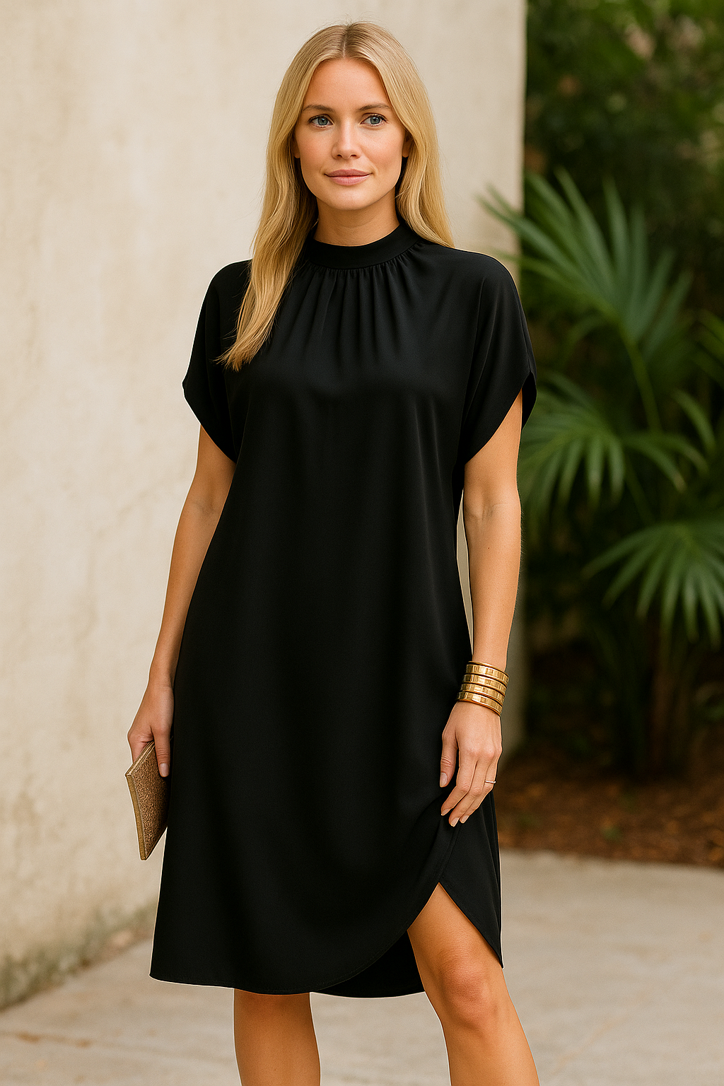 TRUDY – elegant, figure-flattering dress