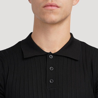 Gimcheon – Elegant Knitted Polo Shirt for Men