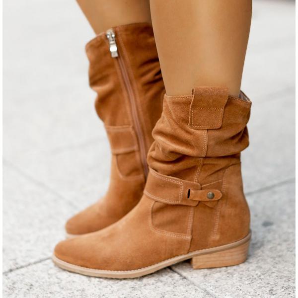 Zamszowe buty Alexis