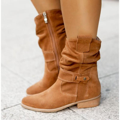 Zamszowe buty Alexis