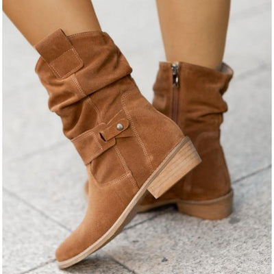 Zamszowe buty Alexis