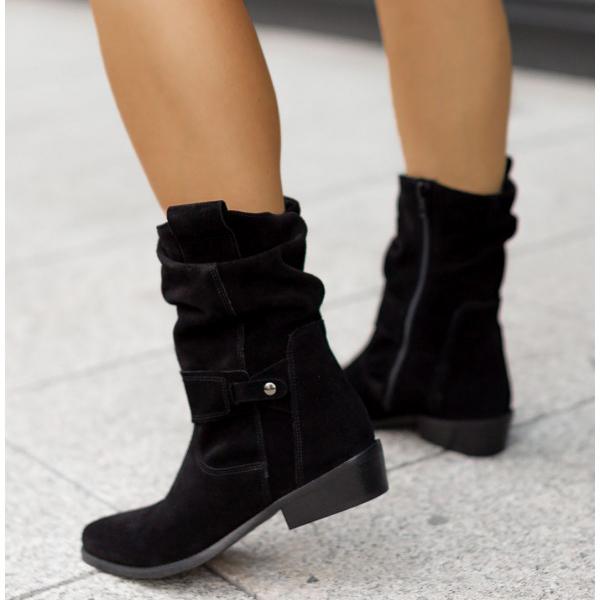 Zamszowe buty Alexis