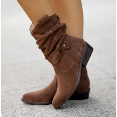 Zamszowe buty Alexis