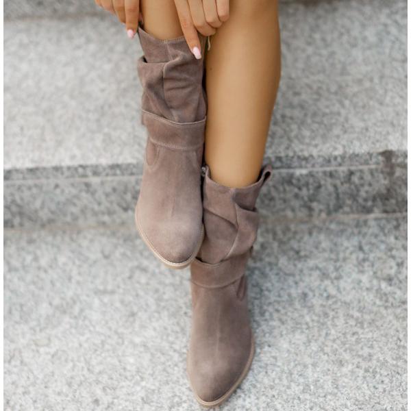 Zamszowe buty Alexis