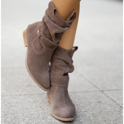 Zamszowe buty Alexis