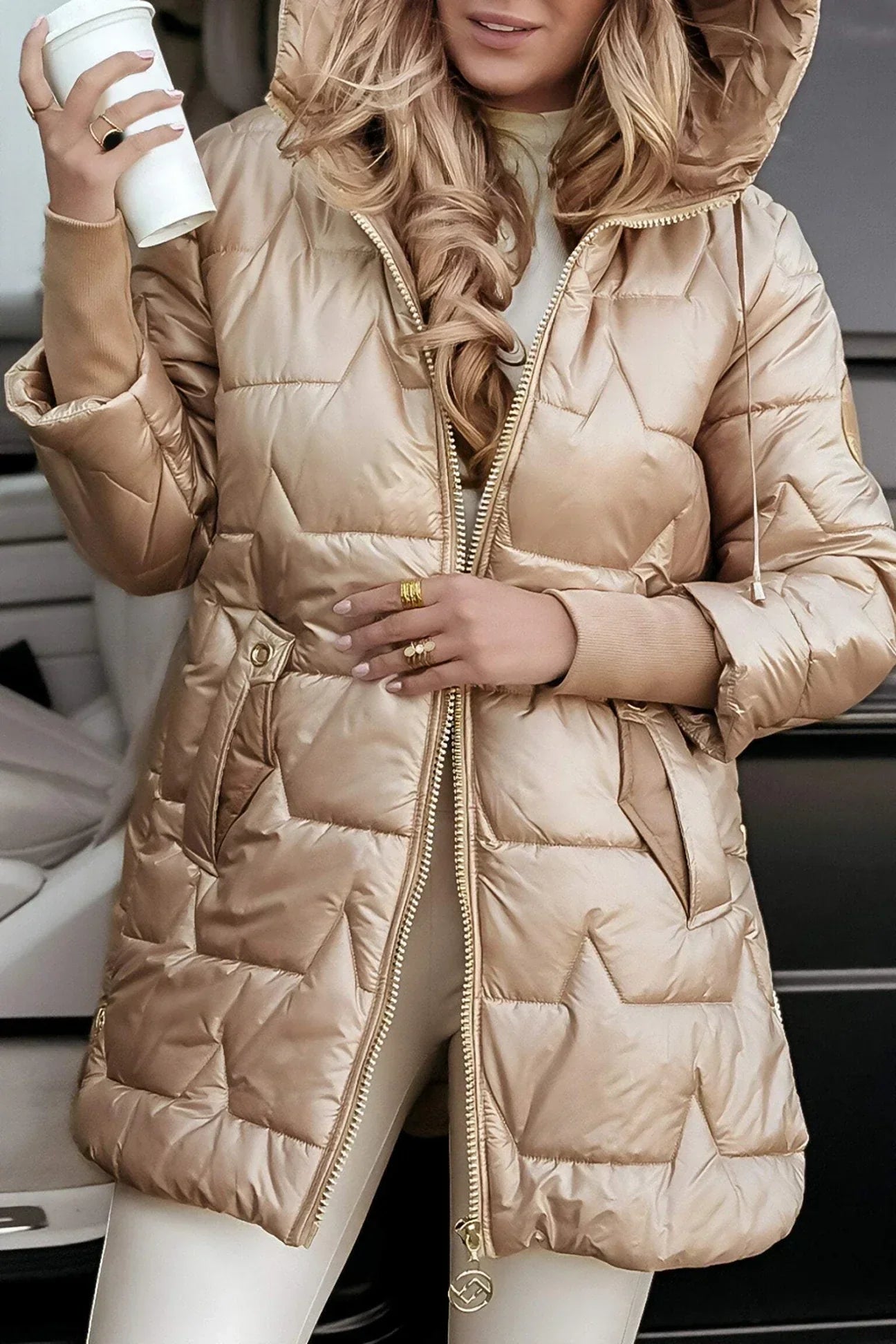 Nordvaro | Elegancki płaszcz zimowy
