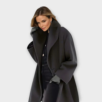 Emma – Premium windproof wool coat